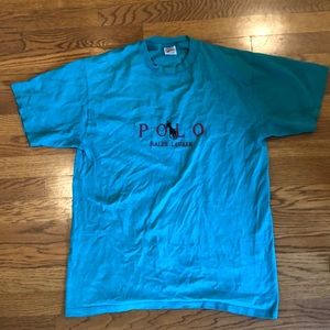 VTG Polo Ralph Lauren Embroidered bootleg shirt